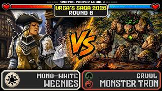 Mono White Weenies vs Gruul Monster Tron | Ursa’s Saga IPT Feature Match | Round 6
