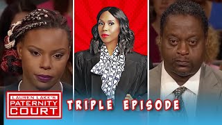 Triple Episode: 57-Year-Old Woman is in Court to Find the Father of her Daughter | Paternity Court