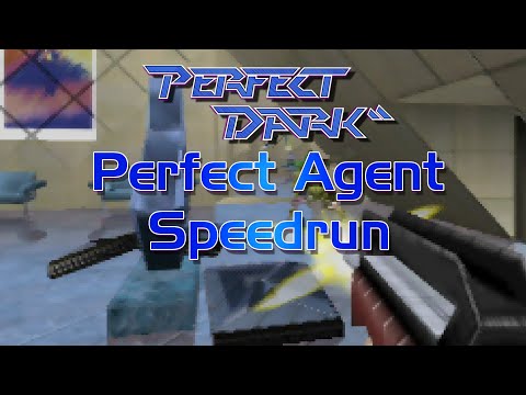 Perfect Dark N64 - Perfect Agent Speedrun (1:18:24)