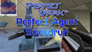 Perfect Dark N64 - Perfect Agent Speedrun (1:18:24)