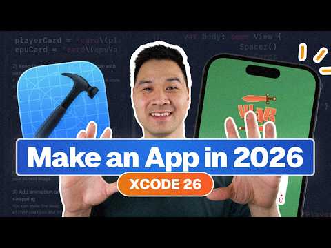 How to Make an App (Xcode 26) FULL TUTORIAL
