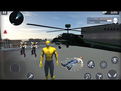 Spider Rope Hero Gangster Newyork Crime City #1- Android Gameplay