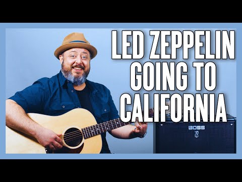Led Zeppelin Going To California Guitar Lesson + Tutorial