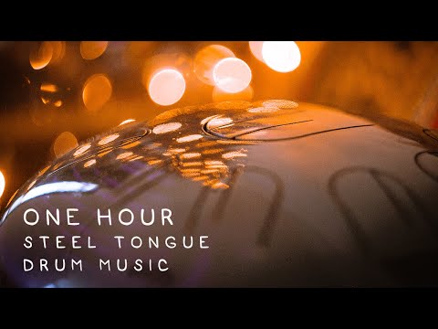 KOSMOSKY MEDITATION / 1 Hour Steel Tongue Drum Music (Tank Drum, Handpan) / Music for yoga & relax