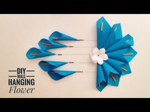 Diy Wall hanging Flower | ഒരു അടിപൊളി ഹോം ഡെക്കറേഷൻ ഐഡിയ