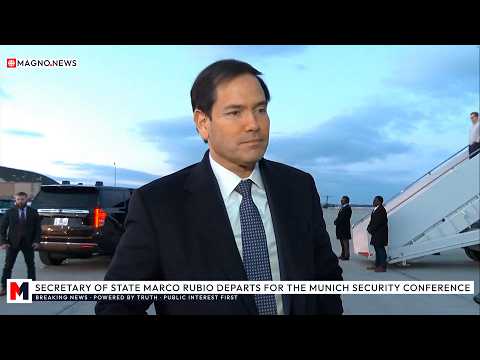 🇺🇸 State Secretary Marco Rubio Takes Trump Peace Agenda to Munich Security Conference