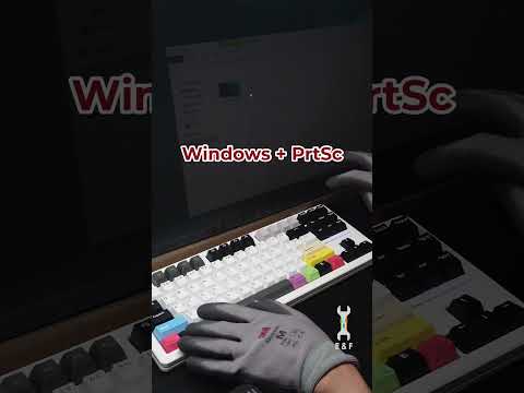 Capture a screenshot and save in Screenshots folder #asmr #computer #trick #windows #shorts