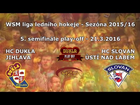 5. SF (21.3.2016) HC Dukla Jihlava - Slovan Ústí nad Labem