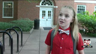 10-year-old taking classes at UVA