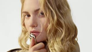 Lily James for My Burberry Fragrance Campaign