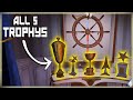 How To Get All 5 Trophies In The Mayors Mansion | Hello Neighbor 2 Cup Locations | Secret Room Key