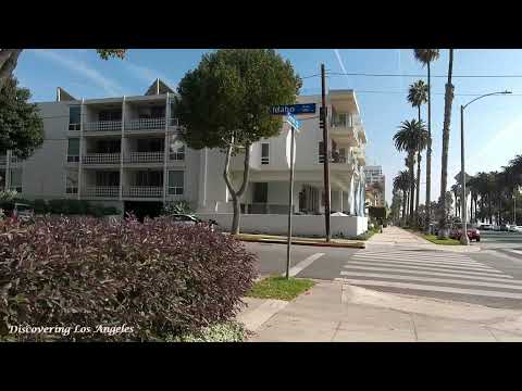 Ocean Avenue in Santa Monica, CA