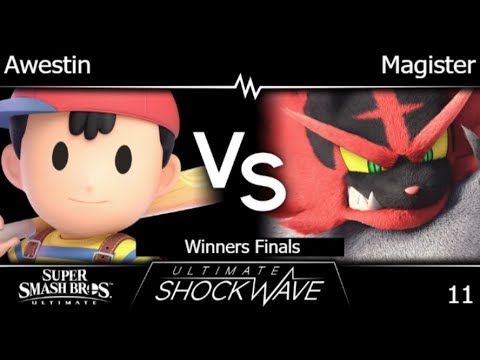 USW 11 - TLOC | Awestin (Ness) vs HNTI | Magister (Incineroar) Winners Finals - SSBU