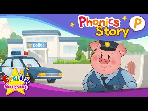 Phonics Story P - English Story - Educational video for Kids