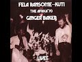 Fela - Ye Ye De Smell with Ginger Baker Live