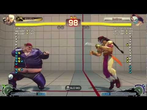 Fat Mouse1229 (Rufus) vs Mizutani Kubiwa (Vega) - AE 2012 Ranked Match *720p HD*