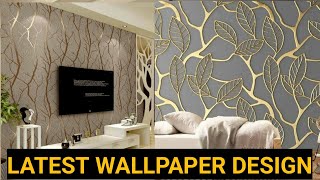 Download lagu Latest Wallpaper Design | Living Room wallpaper interior | 3D Wallpaper Home Decor mp3