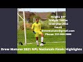 Drew Matune 2021 Denver NPL Nationals Finals Highlights