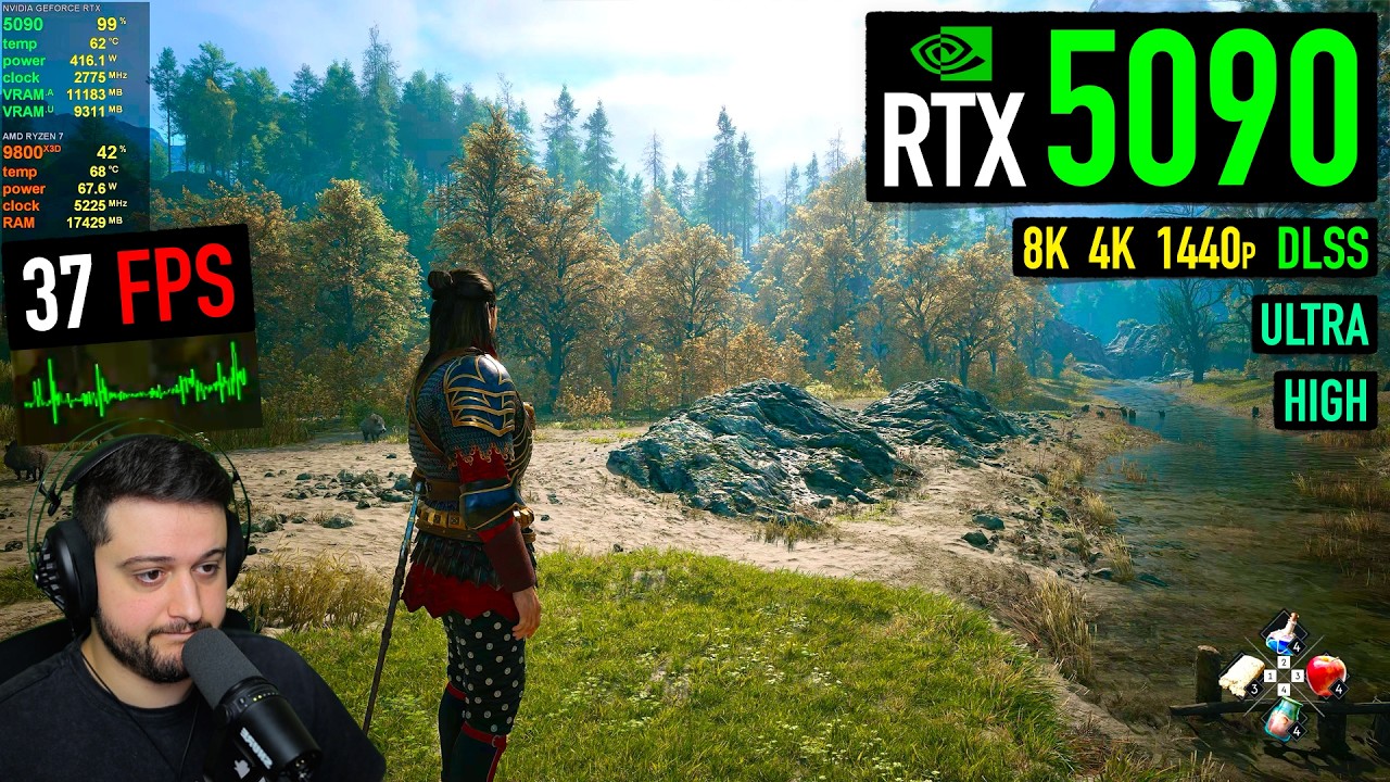 RTX 5090 - The Blood of Dawnwalker - Most Unoptimized Game of 2026