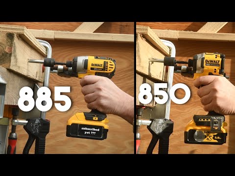 DeWALT DCF885 vs DCF850