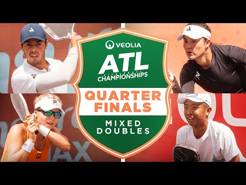 Waters/Johns v Bright/Duong at the Veolia Atlanta Pickleball Championships