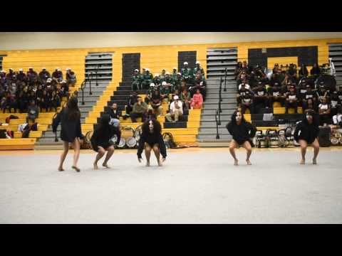 Warren County "Platinum Ice" Dancers at Highland Springs 2016