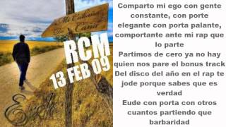 Porta - No Tienes Hueco (Letra) RESET