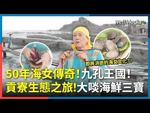 消失中的海女！50年神技全公開！現撈石花菜秒變「涼感神露」！爽嗑九孔王國海鮮三寶、橫掃福隆沙雕，走進貢寮守護海洋的生態之旅 【Well Talk】
