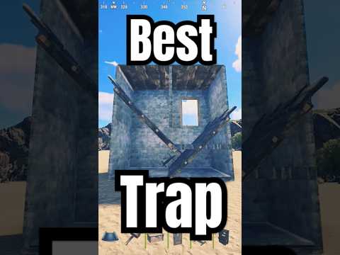 OP Trap Base Design | High Success Rate #rust #gaming