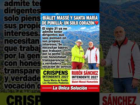 ALIANZA POLÍTICA POR EL PRÓSPERO FUTURO DE BIALET MASSÉ Y SANTA MARÍA DE PUNILLA. CRISPENS & SÁNCHEZ