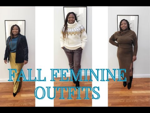 4 Feminine Fall Outfits created in Banana Republic
