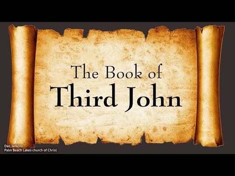 The Bible Project - Part 64 (3 John)