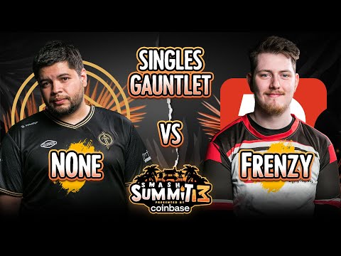 n0ne vs Frenzy - Singles Gauntlet: Bracket 1 - Smash Summit 13 | Captain Falcon vs Falco