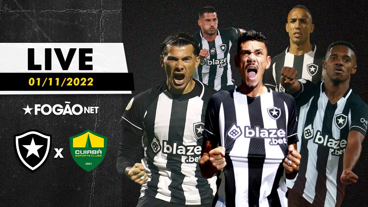 LIVE | Resenha pré-jogo de Botafogo x Cuiabá e a expectativa para mais uma ‘final’