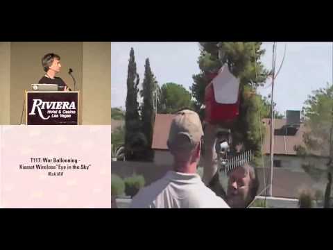 DEF CON 16 - Rick Hill: War Ballooning-Kismet Wireless "Eye in the Sky"