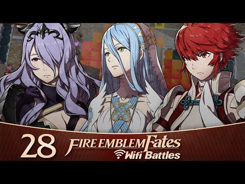 Fire Emblem: Fates (Wi-Fi Battles) - Part 28: Full Female Royalty Team! | RasouliPlays