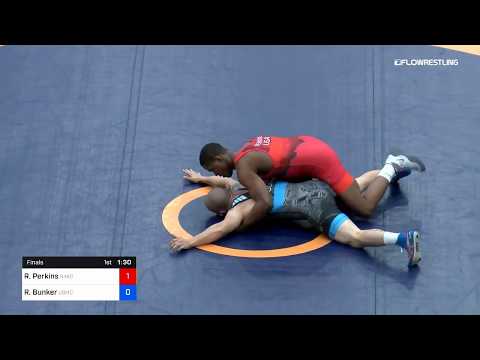 72 Kg Final RaVaughn Perkins NYAC Vs Raymond Bunker Marines
