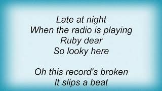 Talking Heads - Ruby Dear Lyrics