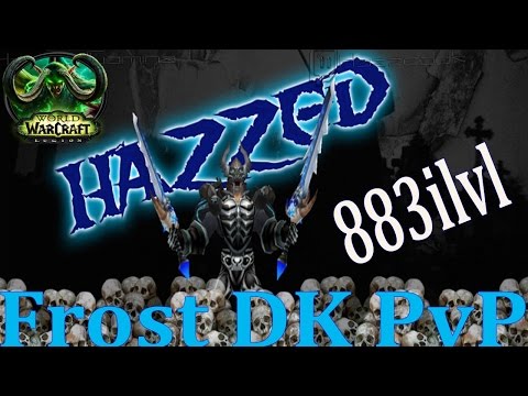 7.1 Frost DK PvP - First BG After Second Nerf - Second Legendary 883ilvl