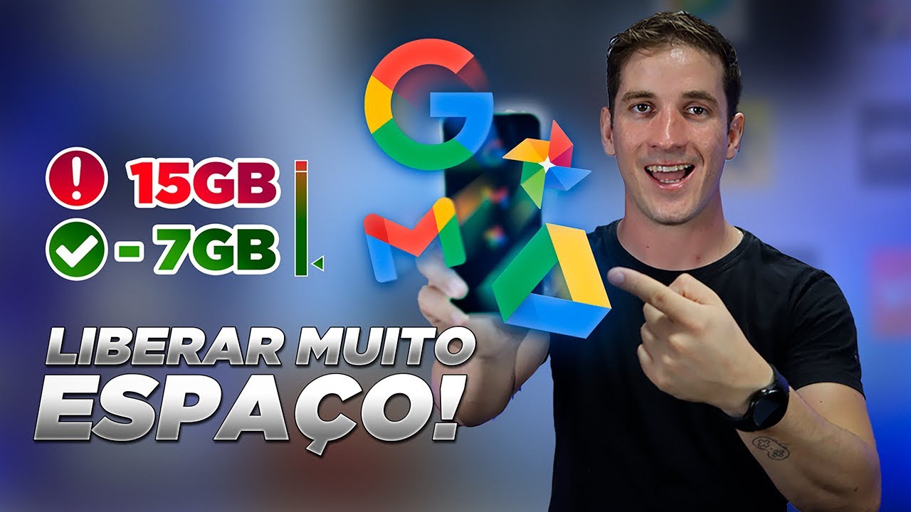 ARMAZENAMENTO da CONTA GOOGLE CHEIO - Como resolver