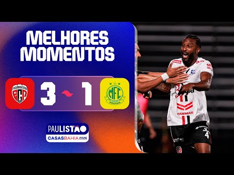 PRIMAVERA 3 X 1 MIRASSOL | MELHORES MOMENTOS | 2ª RODADA | PAULISTÃO CASAS BAHIA 2026