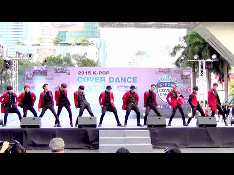 150905 The Most Wanted cover EXO - Playboy + Call Me Baby @Thailand 2015 K-POP Cover Dance Festival