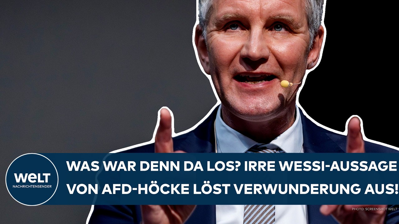DEUTSCHLAND: "Echte Deutsche gibt es nur im Osten!" Wessi-AfD-Höcke mit kurioser Gaga-Aussage!