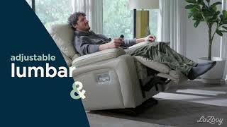La-Z-Boy Power Rocking Recliner with Headrest + Lumbar