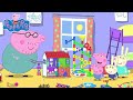 Peppa Pig Builds The Biggest Marble Run Ever