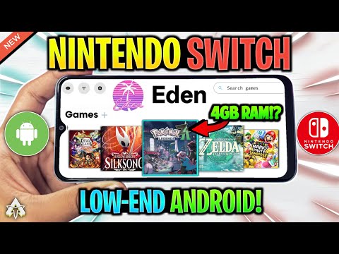 🔥 TESTING EDEN EMULATOR ON *LOW-END* ANDROID DEVICE! BEST NINTENDO SWITCH EMULATOR!