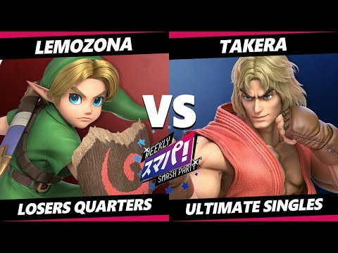 Sumapa 108 Top 8 - LemozonA (Young Link) Vs. takera (Ken) Smash Ultimate - SSBU