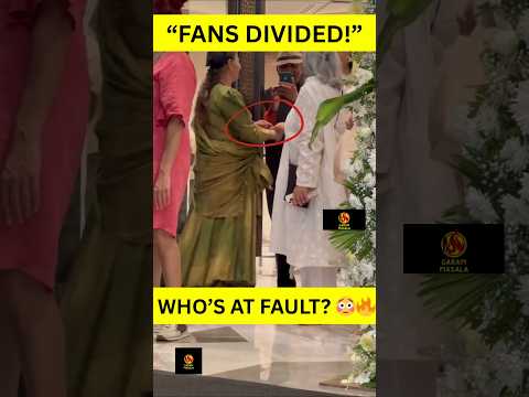"Jaya Bachchan Pushes Fan for a Pic - Who's at Fault? 😳🔥Viral Video Sparks Debate!"