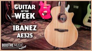 Video thumbnail for Ibanez AE325 - A Unique and Beautiful Guitar - Guitar of the Week by Boothe Music