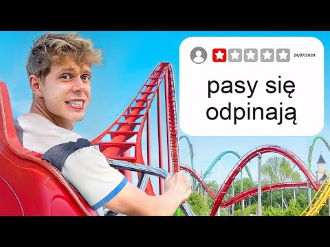 TESTUJĘ 1-GWIAZDKOWE OPINIE PARKÓW ROZRYWKI...